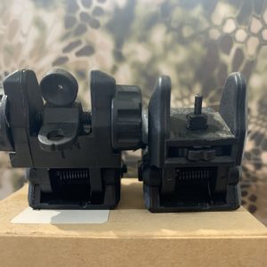 AR15 Polymer Flip up Sights