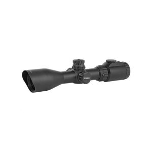UTG 2-7x44  Accushot Scout Riflescope 30mm Tube Mil-Dot Reticle 36 Color Medium Profile Picatinny/Weaver Rings