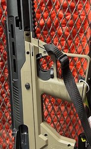 Hi point Carbine 9mm with HTA MBS 95 conversion kit - OD Green - used