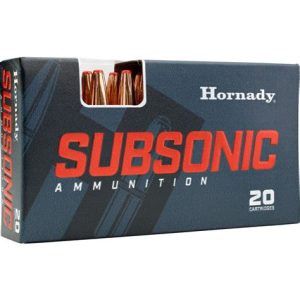 Hornady Subsonic 350 Legend 250 Gr. Sub-X 20 Round