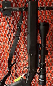 USED New England Arms Handi Rifle .223 22" Bull Barrel with Tasco 3-9x 50