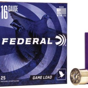 Federal Game-Shok Upland 16ga 2.75" 1 oz #8 25rd box