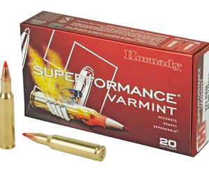 Hornady Superformance .222 Remington 50 Grain V-MAX Centerfire Rifle Ammo