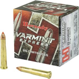 Hornady Varmint Express 22 Hornet  35 Grain Hornady V-Max Polymer Tip 25 rounds
