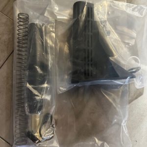 AR-15 Mil-Spec Buffer Tube Kit with 6 position stock and QD Attatch