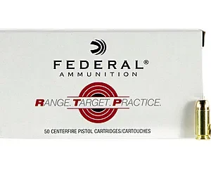 Federal Range And Target 40 S&W 165 Gr FMJ 50 Rounds