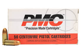 PMC 9mm Luger Amm0 50 Rounds FMJ 115 Grain ( old new stock)